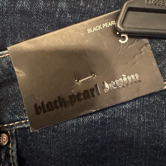 Black Pearl Denim Los Angeles Mia Dark Blue Women’s Shorts Size 3 - Picture 7 of 13